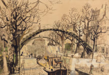 dany-lartigue-paris-canal-saint-martin-pont-ecluse-peinture-aquarelle