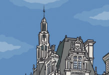paris-mairie-10eme-arrondissement-rue-du-faubourg-saint-martin-illustration-facade